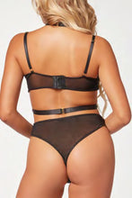 Load image into Gallery viewer, Fierce & Seductive Two-Piece Vegan Leather Teddy & Choker Set