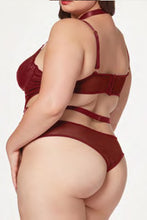 Load image into Gallery viewer, Fierce & Seductive Two-Piece Vegan Leather Teddy & Choker Set