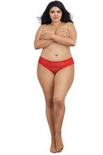 Load image into Gallery viewer, Ruffle Back Crotchless Panty