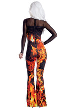 Load image into Gallery viewer, Flame Jumpsuit Costume Set