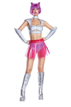 Load image into Gallery viewer, Alien Costume, Galactic Warrior Four-Piece Costume Set,