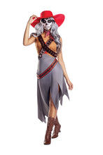 Load image into Gallery viewer, Women's Bandit Costume – 5-Piece Western Outlaw Outfit