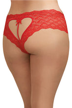 Load image into Gallery viewer, Heart Cutout Lace Panty
