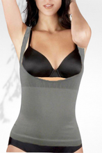 Load image into Gallery viewer, Charcoal Underbust Shaper Tank