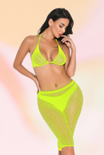 Load image into Gallery viewer, Sexy Two-Piece Rhinestone Set