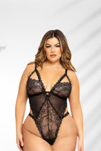 Load image into Gallery viewer, Lace and mesh teddy