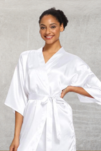 Load image into Gallery viewer, Satin Kimono Robe