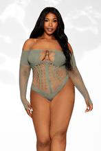 Load image into Gallery viewer, Seamless long sleeve teddy