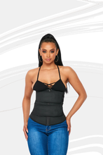 Load image into Gallery viewer, Double Compression Latex Waist Trainer