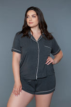 Load image into Gallery viewer, Soft jersey Riley two-piece PJ set