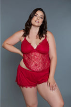 Load image into Gallery viewer, Paris Set with Lace trim hem