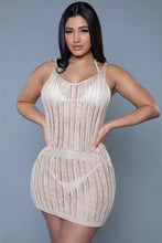 Load image into Gallery viewer, Josephine Crochet Mini Dress