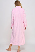 Load image into Gallery viewer, Jacquard Sabrina Collared Zip Front Robe