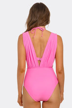 Load image into Gallery viewer, Sweetheart One-Piece Swimsuit, Underwire Bathing Suit with Molded Cups, Adjustable Straps, Standard Leg Cut & Full Bum Coverage