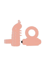 Load image into Gallery viewer, Studded Touch Sleeve Vibrator and Bullet Vibrator