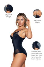 Load image into Gallery viewer, Seamless deep v bodysuit