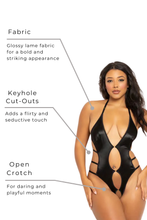 Load image into Gallery viewer, Glossy lame teddy