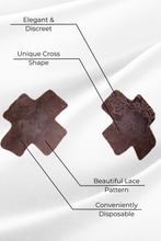 Load image into Gallery viewer, Cross Nipple Pasties