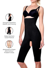 Load image into Gallery viewer, Knee Length Full Body Open Crotch Slimmer