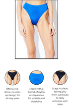 Load image into Gallery viewer, Bonded high waist cheeky Panty