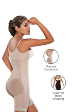 Load image into Gallery viewer, Postpartum/Post-Surgery Mid-Thigh Body Shaper