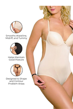 Load image into Gallery viewer, Backless Body Shaper Thong