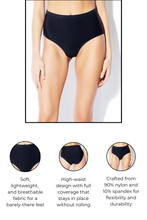 Load image into Gallery viewer, Bonded High Waist Full Cut Panty