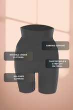 Load image into Gallery viewer, Solid Laser Cut Shapewear Short, Shaping Panty