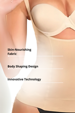 Load image into Gallery viewer, Marine Algae Bodyshaper with Shoulder Straps