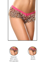 Load image into Gallery viewer, Ruffled Leopard Panty