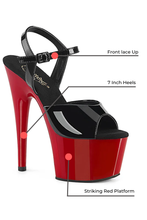 Load image into Gallery viewer, Platform Ankle Strap Sandal