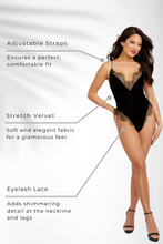 Load image into Gallery viewer, Stretch Velvet Teddy