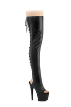 Load image into Gallery viewer, Lace-Up Back Thigh High Boot
