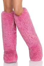 Load image into Gallery viewer, Furry Boot Covers for Women, Faux Fur Shoe Covers for Costumes, Festivals & Y2K Fashion