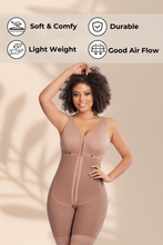 Load image into Gallery viewer, Mid Leg Body Shaper With Bra