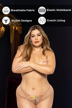 Load image into Gallery viewer, Embroidered g-string