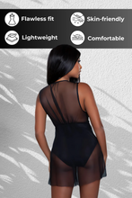 Load image into Gallery viewer, Amira Babydoll, Flowing Babydoll with Plunging Neckline