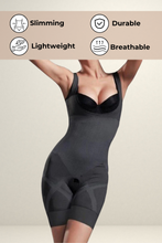Load image into Gallery viewer, Japanese Bamboo Charcoal Yarn Mid-thigh Body Slimmer