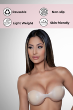 Load image into Gallery viewer, One-Piece Silicone Bra