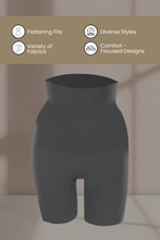 Load image into Gallery viewer, Solid Laser Cut Shapewear Short, Shaping Panty