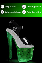 Load image into Gallery viewer, Ankle Strap Sandal with LED Lights