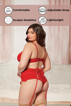 Load image into Gallery viewer, Three piece sparkle mesh bra set, Elegant Bra with Matching Panty