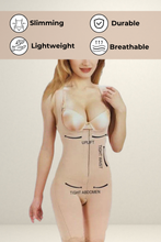 Load image into Gallery viewer, Knee Length Full Body Slimmer with Straps