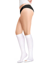 Load image into Gallery viewer, Anti-Embolism Compression Stockings – 18-23 mmHg Graduated Knee-High Socks for DVT Prevention