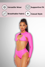 Load image into Gallery viewer, Bra with Detachable Long Sleeves: Style Meets Comfort