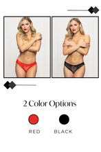 Load image into Gallery viewer, Lace Panty with Heart Cut-Out Back