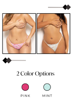 Load image into Gallery viewer, Embroidered open crotch panty