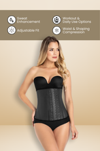 Load image into Gallery viewer, Long Latex Waist Trainer
