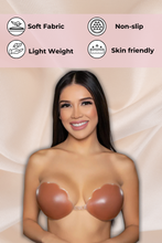 Load image into Gallery viewer, Scalloped Edge Silicone Bra