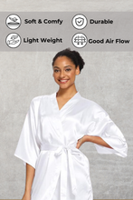 Load image into Gallery viewer, Satin Kimono Robe